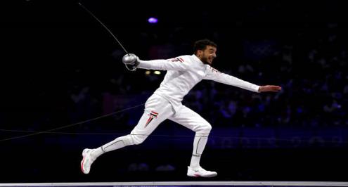 بالنقطة الذهبية.. محمد السيد يتوج ببرونزية سلاح المبارزة في أولمبياد باريس 2024